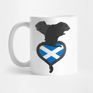 Gerbil Scotland (dark) Mug